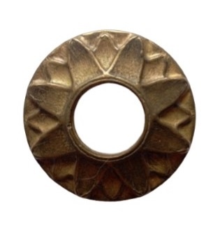 Brass Rosette with Star Design for Taps and Faucets
