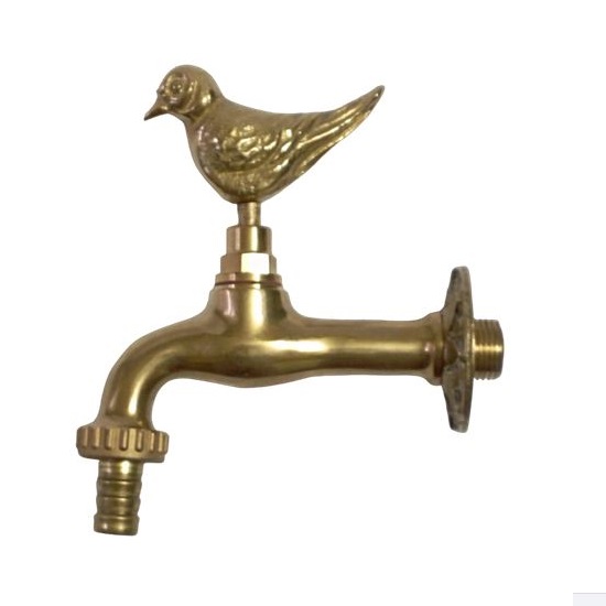 Hose-bib spigot tap with bird handle