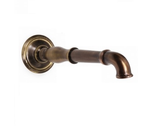 Large Fountain Spout with Round Backplate