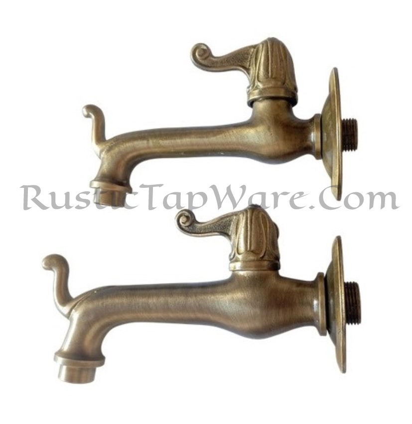 Large Artistic Faucet │ Decorative Hose-Bib │ Ornated Garden Tap