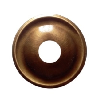 Classic Round Back Plate in Bronze Finish for Tap and Fountain Spouts