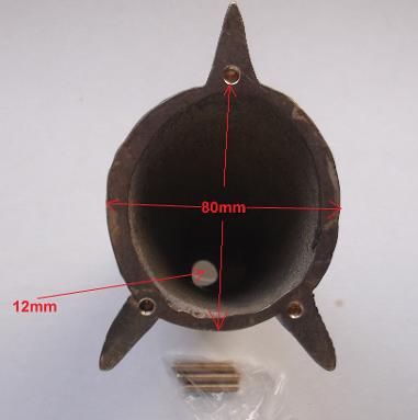 Fish head water fountain spout for wall water feature