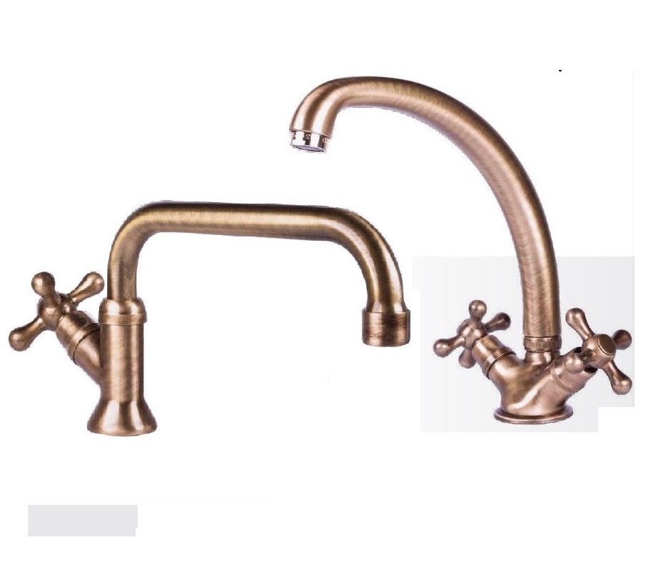 Retro Brass Cold Water & Monobloc Sink Taps