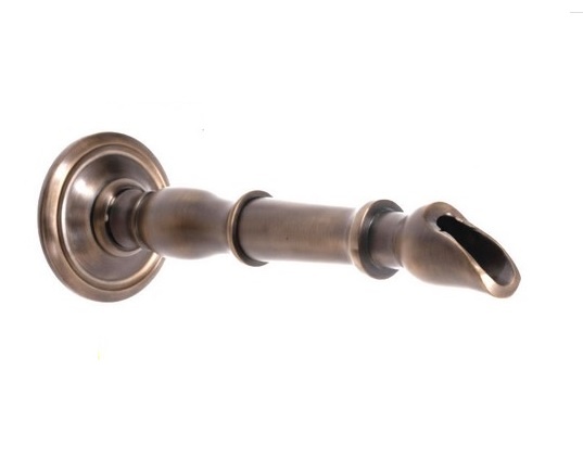 Large Continuous Water Fountain Spout, Round Backplate 